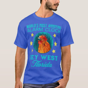 Key West Florida Alarm Clock Hühnerrooster Soul T-Shirt
