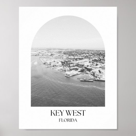 Key West Florida Arch Foto Print Poster (Vorne)