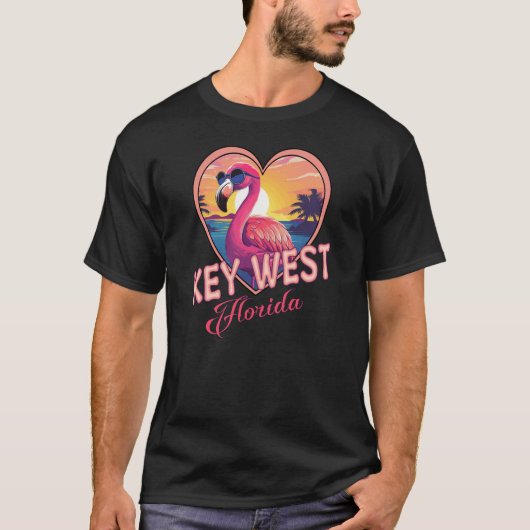 Key West Florida Beach T-Shirt (Vorderseite)