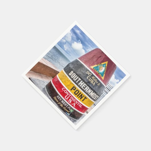 Key West Florida Cocktail Napkins Serviette (Ecke)