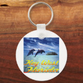 Key West Florida Delphine Schlüsselanhänger (Vorderseite)