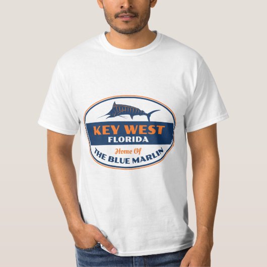 KEY WEST FLORIDA FISH  T-Shirt (Vorderseite)