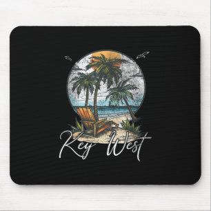 Key West Florida Fl Palmen  Mousepad