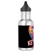 Key West Florida Flamingo Edelstahlflasche (Links)