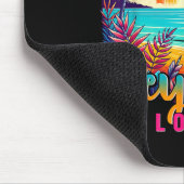 Key West Florida Hemd Flamingo Tropischer Strand U Mousepad (Ecke)