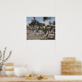 Key West Florida Hütten in Keys Poster (Küche)