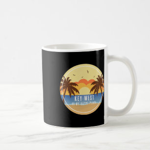 Key West Florida ist mein glücklicher Ort Lustiger Kaffeetasse