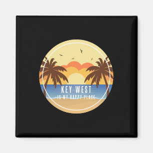 Key West Florida ist mein glücklicher Ort Lustiger Magnet