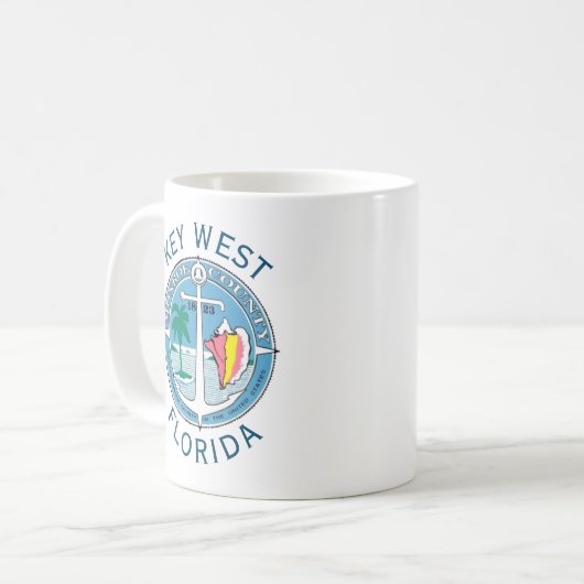 Key West - Florida Keys Kaffeetasse (Vorderseite Links)