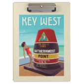Key West | Florida Klemmbrett (Vorderseite)