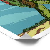 Key West Florida Kunst, Dichtung und Musik Poster (Ecke)