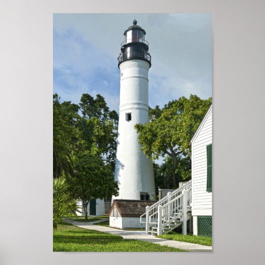 Key West, Florida, Leuchtturm Poster (Vorne)