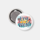Key West Florida Magnet (Vorderseite/Rückseite)