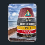 Key West Florida Magnet<br><div class="desc">Key West,  Florida,  südlichster Punkt,  tropisch,  Urlaub,  Insel, </div>