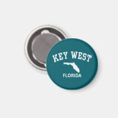 Key West Florida  Magnet (Vorderseite/Rückseite)
