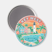 Key West, Florida Magnet (Vorderseite/Rückseite)