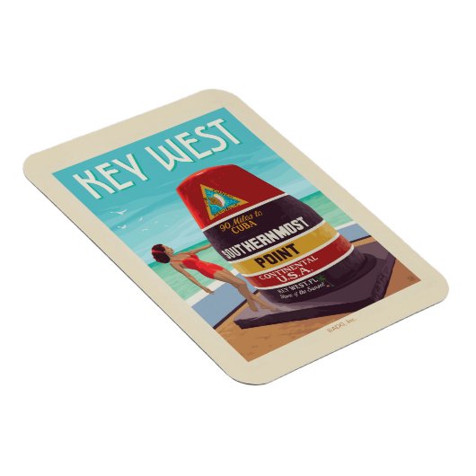Key West | Florida Magnet (Rechte Seite)