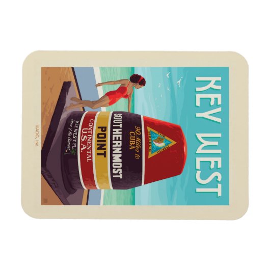 Key West | Florida Magnet (Horizontal)