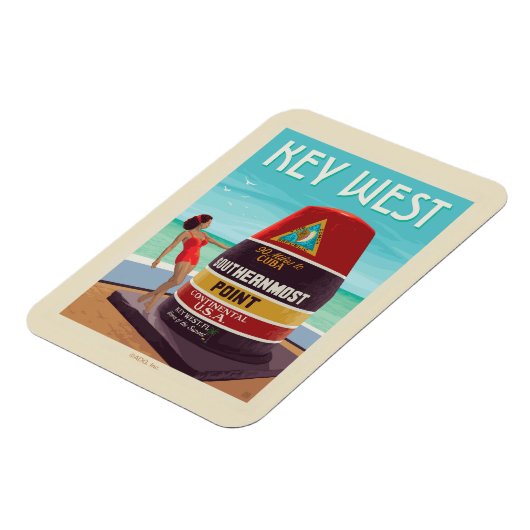 Key West | Florida Magnet (Linke Seite)