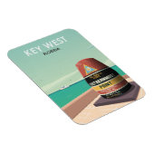 Key West Florida Mile Zero Magnet (Rechte Seite)