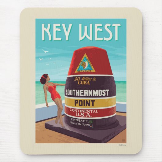 Key West | Florida Mousepad (Vorne)