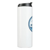 Key West Florida Palm Tree Birds Thermosbecher (Nach links gedreht)