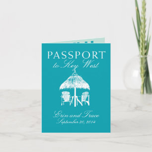 Key West Florida Pass Einladung zur Hochzeit