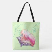 Key West Florida Pink Conch Muschel Tasche (Vorderseite)