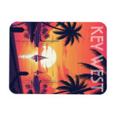 Key West Florida Postcard Magnet (Horizontal)