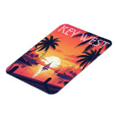 Key West Florida Postcard Magnet (Linke Seite)