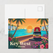 Key West Florida Postkarte (Vorne/Hinten)