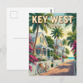 Key West Florida Postkarte (Vorne/Hinten)