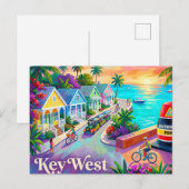 Key West Florida Postkarte (Vorne/Hinten)