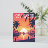 Key West Florida Postkarte (Stehend Vorderseite)