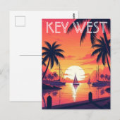 Key West Florida Postkarte (Vorne/Hinten)