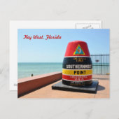 Key West Florida Postkarte (Vorne/Hinten)