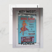Key West, Florida Postkarte (Vorne/Hinten)