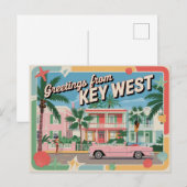 Key West, Florida Postkarte (Vorne/Hinten)