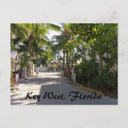 Key West, Florida Postkarte (Vorderseite)