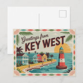 Key West, Florida Postkarte (Vorne/Hinten)
