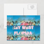 KEY WEST, Florida Postkarte (Vorne/Hinten)