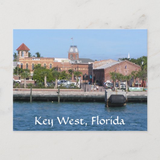 Key West, Florida Postkarte (Vorderseite)