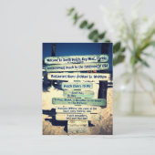 Key West Florida Postkarte (Stehend Vorderseite)