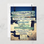 Key West Florida Postkarte (Vorne/Hinten)