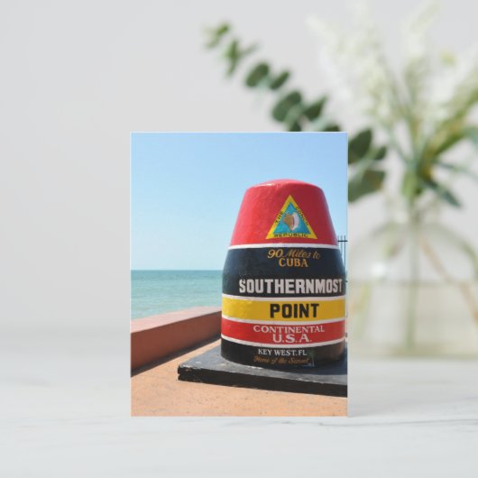 Key West Florida Postkarte (Stehend Vorderseite)