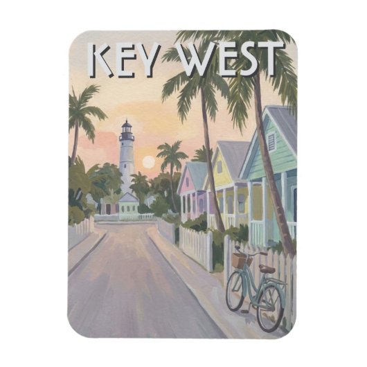 Key West Florida Reise Magnet (Vertikal)