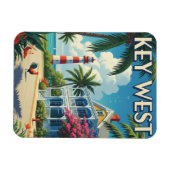Key West Florida Reise Magnet (Horizontal)