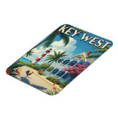 Key West Florida Reise Magnet (Linke Seite)