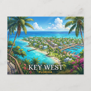 Key West Florida Reise Postkarte