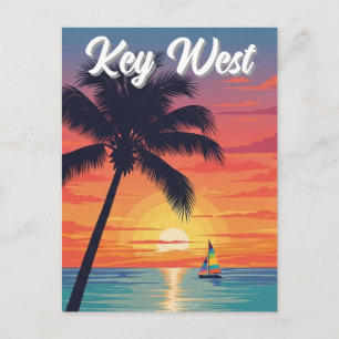 Key West Florida Reise Postkarte